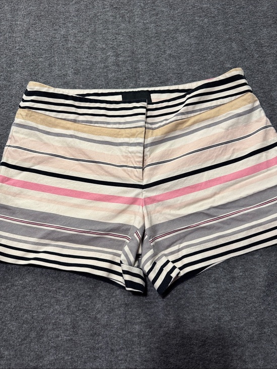 Cynthia Rowley Pants - Cynthia‎ Rowley Striped Bermuda Shorts - Pink, Cream & Black